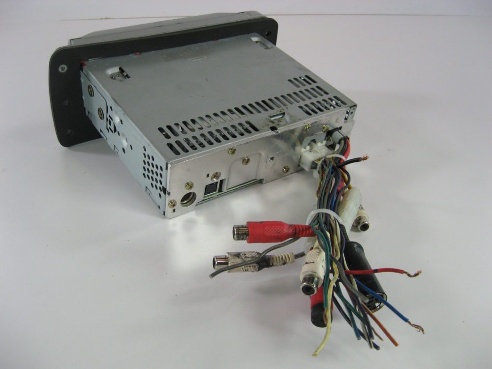 Clarion XMD3 Marine Stereo Head Unit w/ Wire Harness BENCH TESTED GOOD