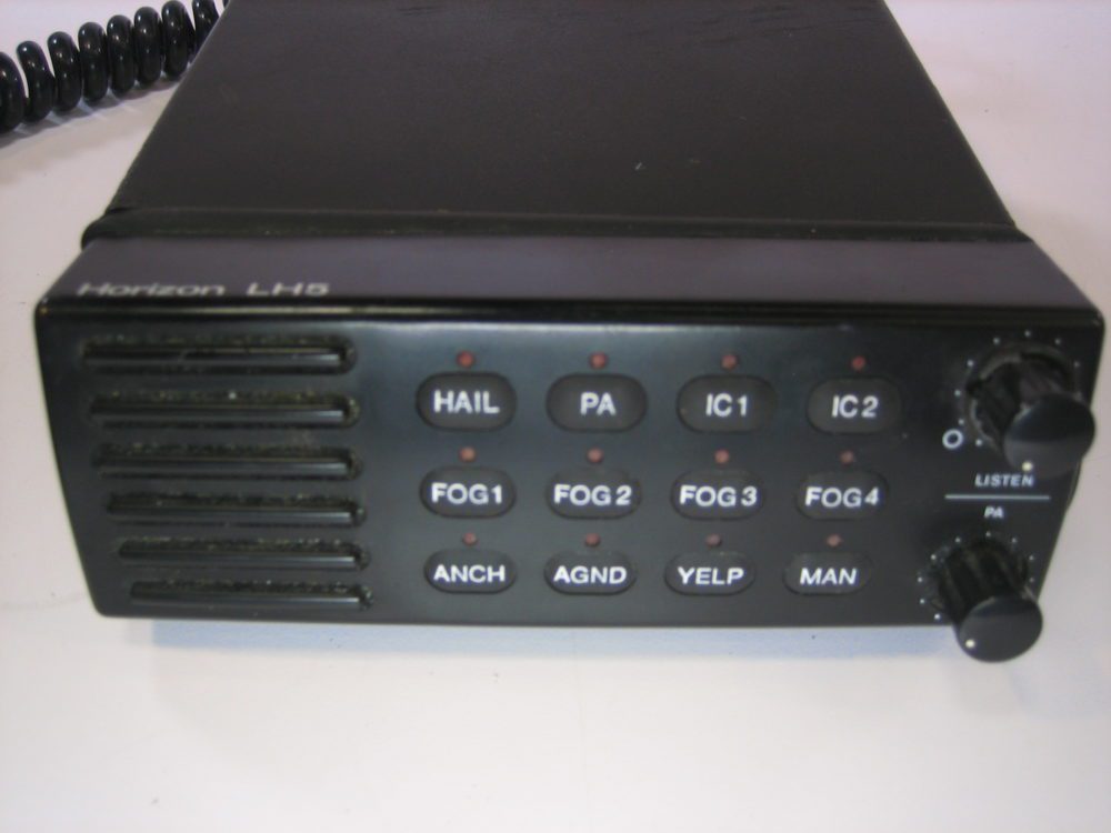 Standard Horizon LH5 Marine Loud Hailer Tested/Working Max Marine