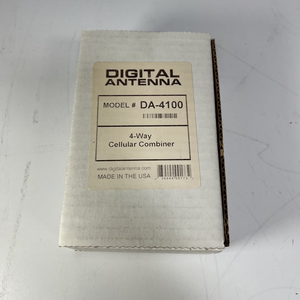 Digital Antenna DA-4100 4-Way Cellular Combiner Mini-UHF Female ...