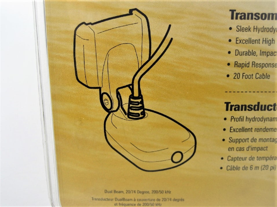 Humminbird Transom Transducer XT 9 DB 74 T 7101931 Open Box