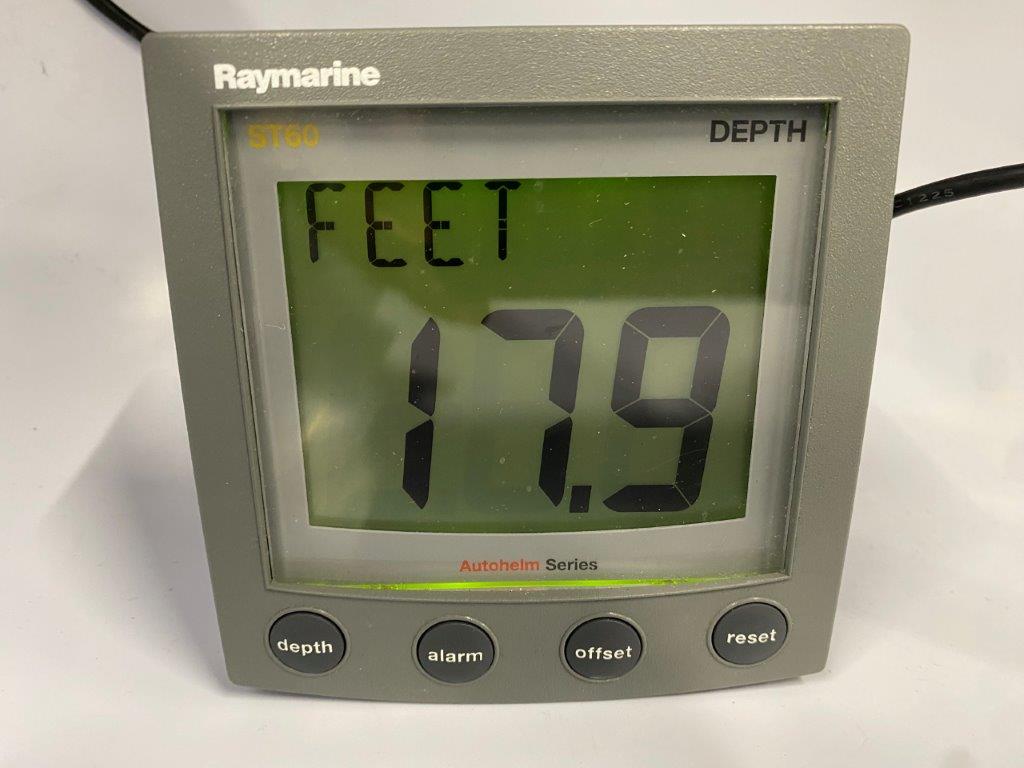 Raytheon ST60 Depth Instrument w/Sun Cover - A22002 - 90 Day Warranty ...