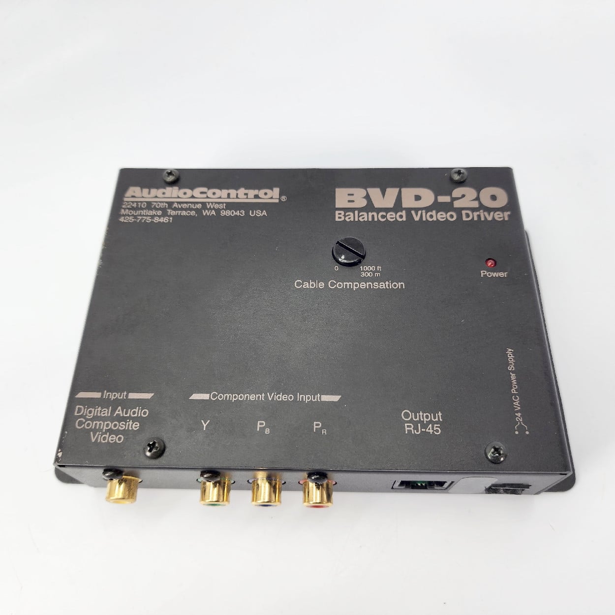 Audio Control BVD20 Component Video/Digital Audio Driver Used Free