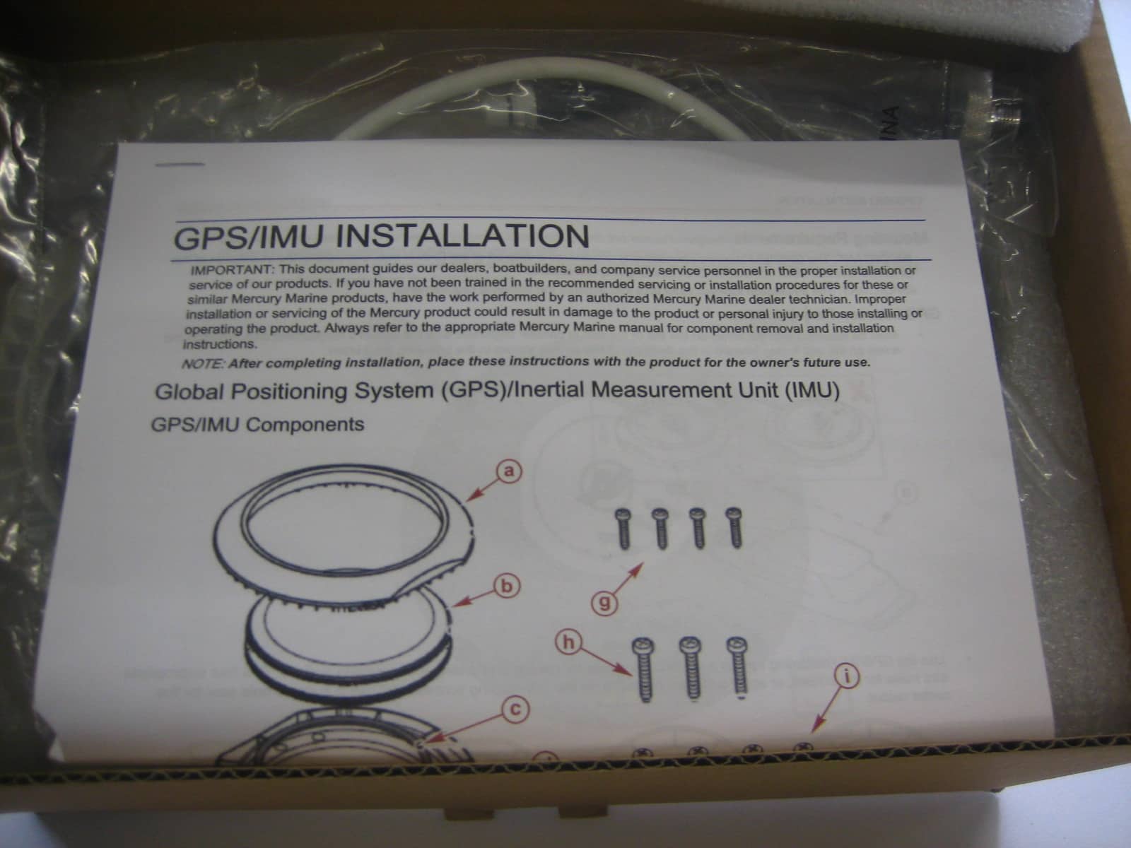 Mercury AHRS GPS Unit Kit - 8M0168463 - NEW OPEN BOX - Max Marine ...