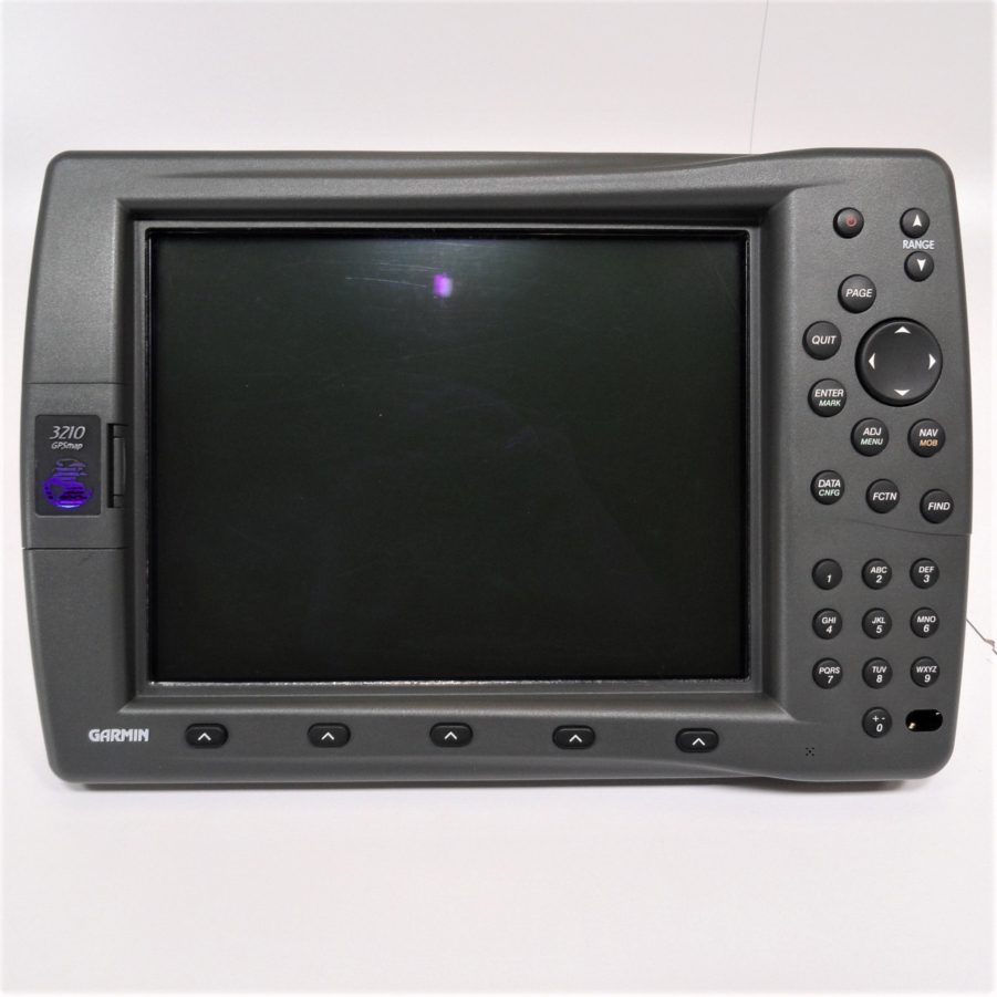 Garmin GPSMAP 3210 Display w/Sun Cover and Cables *Tested/Updated
