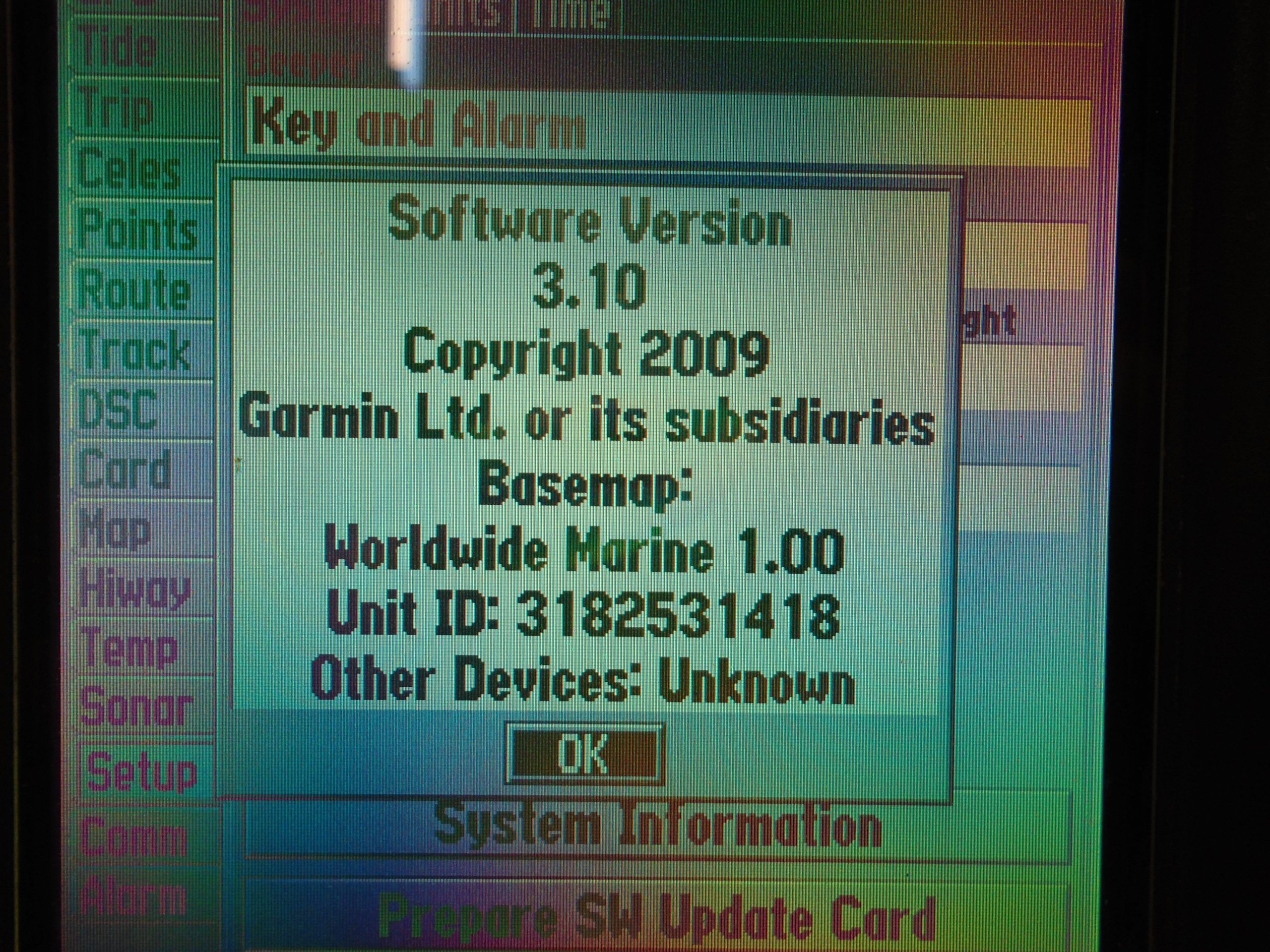 Garmin GPSmap 172C Display Internal GPS & Bracket & Suncover (Parts Or