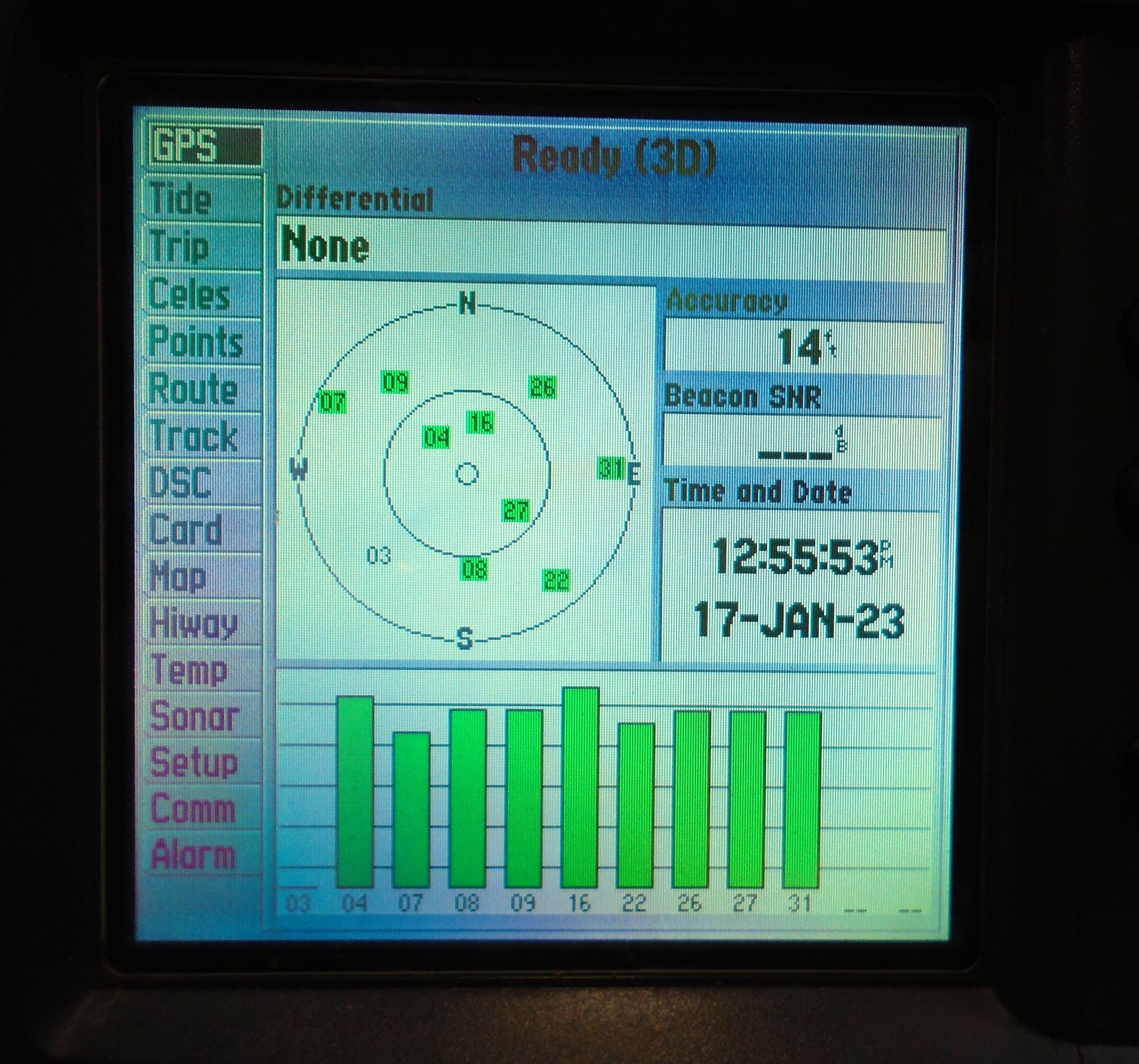 Garmin GPSmap 172C Display Internal GPS & Bracket & Suncover (Parts Or