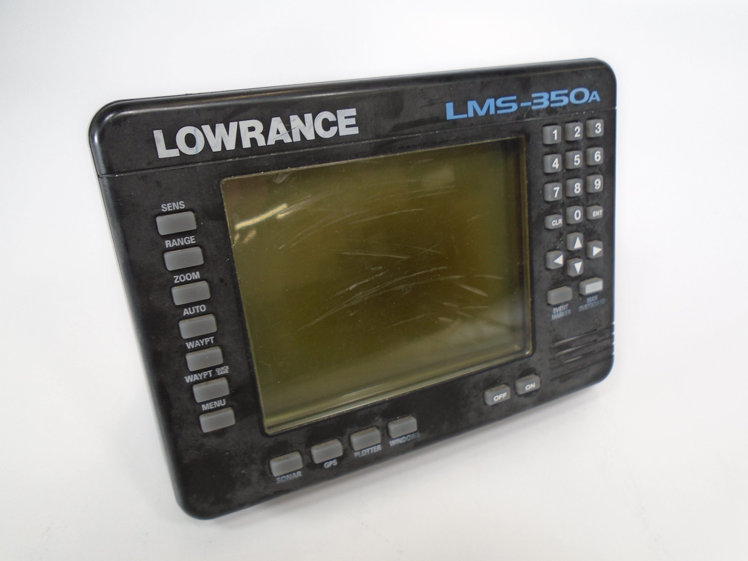 Lowrance LMS350A FISHFINDER PARTS REPAIR AS IS NO RETURNS Max Marine Electronics