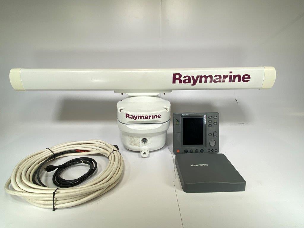 Raymarine RL70C M92654 4KW REBUILT LCD Pathfinder w/ Radar LOW HOURS